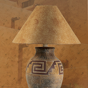 Southwest Lamps, Southwestern Style Table & Floor Lamps