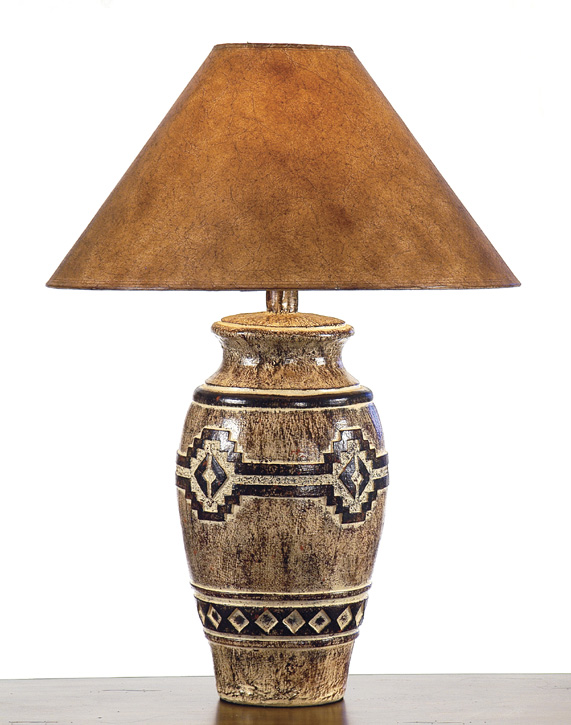 Southwest Lamps AH 6188 DSB Southwestern Style Table Lamp   H6188DSB 